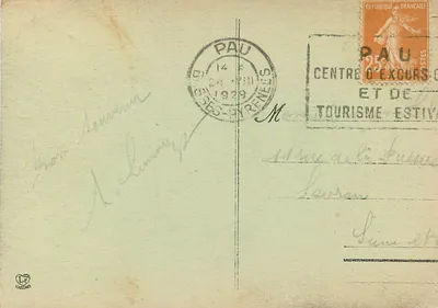 Les Hautes-Pyrénées — Grottes de Gèdre — Phototype Labouche Frères, Toulouse, n°147 — Rewers