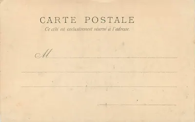 Lourdes - Grotta św. Magdaleny — D.T. Lourdet, N° 54 — Rewers
