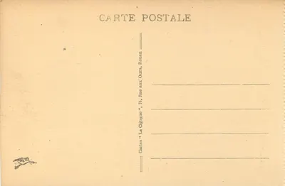 Rouen — Fontaine Sainte-Marie — wydawca 'Cartes 'La Cigogne'', n° 481 — Rewers