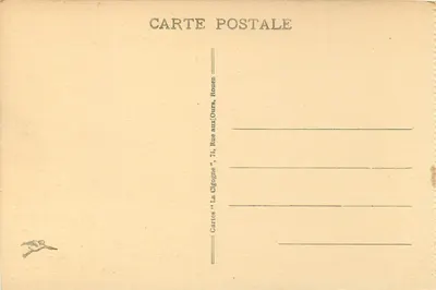 Rouen - Palácio de Justiça - Sala dos Passos Perdidos (século XV) - editor Cartes 'La Cigogne' — Verso