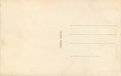 Nîmes (Gard) — Ogród. Młoda kobieta z kozłem — M. Courbier, rzeźbiarz. — Rewers