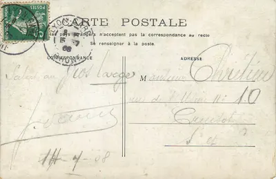 LYON - Teatro dos Célestins — H. L. 43 — Verso