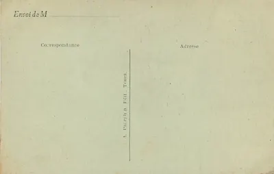 Angers — Ogród Muzeum św. Jana — A.P. Muzeum św. Jana — Rewers