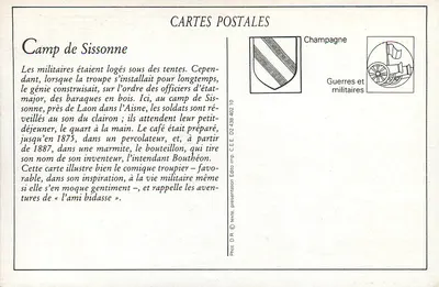 Camp de Sissonne (Aisne) — O Réveil — Edição C.E.E. — Verso