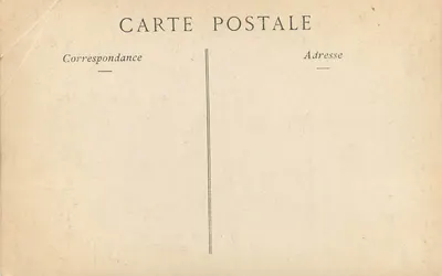 Pierwszy statek — Salon 1904 — H. d'Estienne, kolekcje ND Fot. — Rewers