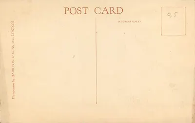 Wieża w Londynie — Wieża Dzwonu — H.M. Office of Works, n°6 — Rewers