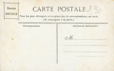 Paris — Estátua de Gambetta — Cour du Carrousel — obra de Bolléste e de Aubé, escultor 1888 — Verso