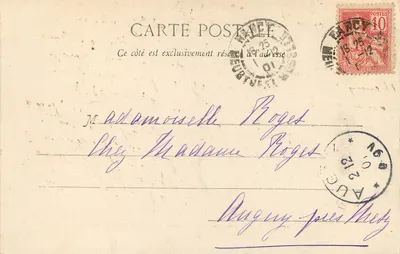 Nancy — Hémicycle de la Carrière & Palais du Gouvernement — Maison des Magasins Réunis — Rewers