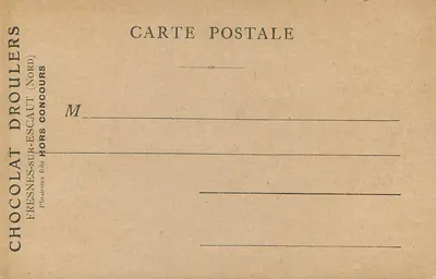 Versailles — Cour de Marbre, statua Louisa XIV. — Rewers