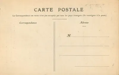Chaumont — Wielki Pardon — Rezerwator na bulwarze Gambetta — 24 czerwca 1906 — Cliché Roger-Lapetite, lib.-wyd. — Rewers