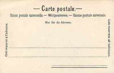Chillon — Sala dos Cavaleiros — Chaînaux Frères & Cie, Genebra — Verso