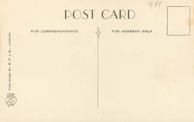 Wellington Arch, Constitution Hill — Londyn — wydawca D.F. & S. Londyn — Rewers