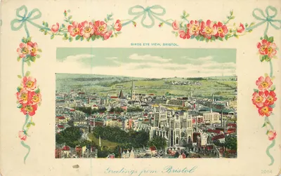Vista aérea de Bristol — Série Celidchrom, n°2064
