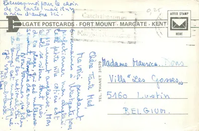 Sea Road i St. Mildred's Bay, Westgate, Kent — wydawca ET.4701 — Rewers