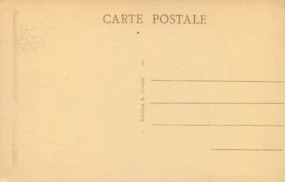 Castelo de Chaumont-sur-Loire — Quarto de Diane de Poitiers — Edição A. Simon — Verso