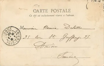 Paris — Igreja de São Germain-l'Auxerrois — B. F. Panis, n°86 — Verso