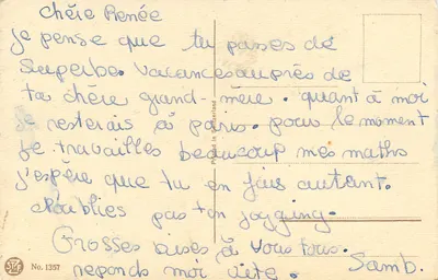 Feniks — egzotyczna ptactwo — Carlo, STF Nr 1357 — Rewers