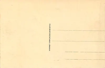 Lourdes - De gekroonde Heilige Maagd — beeld met kroon en gebedsketen — uitgever CA. ALBES DES ARTS PHOTOGRAPHIQUES, Straßburg, nr. 46 — Achterkant