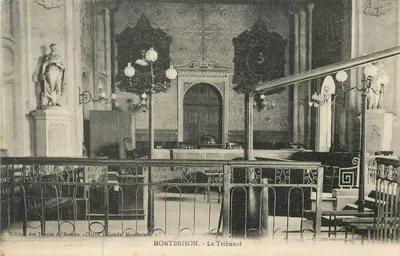 Montbrison - O Tribunal — Edições das Damas da França, Cliché Luthorde