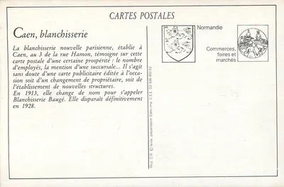 Nowa Paryska Pralnia — Filia w Riva-Bella (Caen) — Wydawca C.E.E. — Rewers