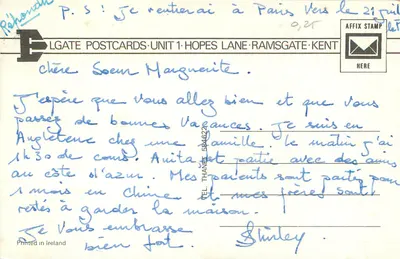 Deal & Walmer — Kent — Wydawca: E. GATE POSTCARDS, nr ET4923 — Rewers