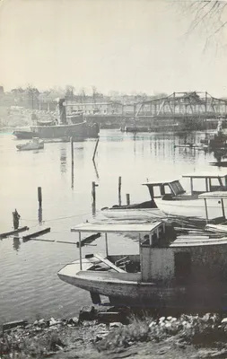 Vista do Seekonk em Red Bridge — Providence, R.I. — Foto por Beth Murray