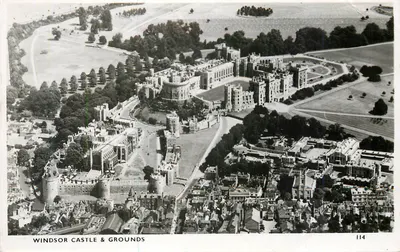 Castelo de Windsor e áreas — vista aérea — BCM/Airviews, n°114