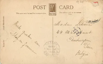 Jesmond Dene — Newcastle-on-Tyne — Philco Series — Verso