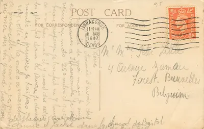 Capstone Parade — Ilfracombe — wydawca nieznany, n° 22563 — Rewers