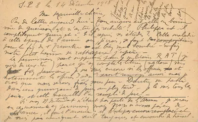 Mülhausen i. E. — Totalansicht — wydawca nieznany, numer serii nieczytelny — Rewers