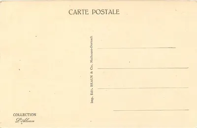 Strasburg — Katedra — Astronomiczny zegar — wydawnictwo L'Alsace — Rewers