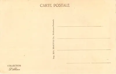 Strasburg — Matka Boża na Portalu Centralnym — Katedra — n° 473 — Rewers