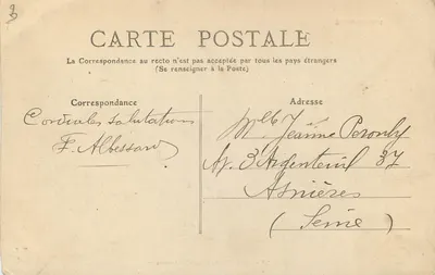 Murat - Castelo d'Anterroche — A Auvergne, Cantal - 37 — Verso