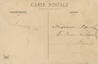Castelo de Caramagne — Arredores de Chambéry — L. Reynaldo, n°1300 — Verso