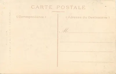 Châtellerault — Pamiątkowy zabytek rewolucji francuskiej — wydawca Krecha — Rewers