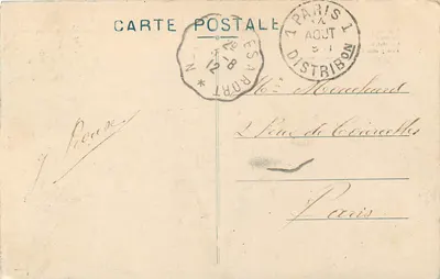 Pitoreski Cantal — Rochers de Chamalières, w dół od Pi przy Albepierre — Wydawca L.A. — Rewers
