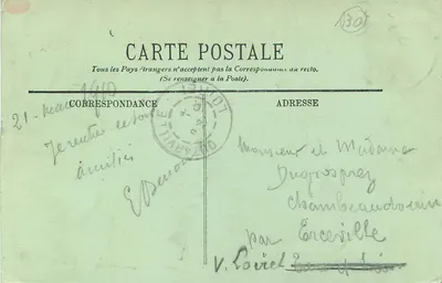 Aigues-Mortes — La Torre del Gueto e la Torre Constance — LL — Verso
