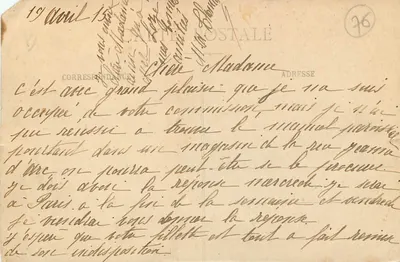 La Bouille — Vue générale — C.V. 727 — Rewers