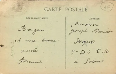 Sainte-Adresse — Ogólny widok Nicejsko-Havrais — Wydawca E. L. Dely, nr 109 — Rewers