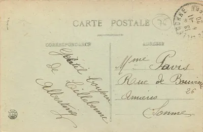Tancarville (Seine-Inf.) — Vista tirada das Ruínas da Capela — editora Chilou, n° 7032 — Verso