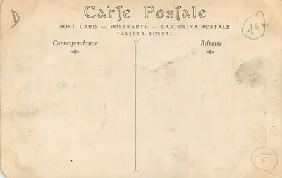 Nossa Senhora da Libertação (Calvados), a Basílica, lado da Abside — Oferta dos Magasins da Cidade de Auteuil — ND Fot. — n°244 — Verso
