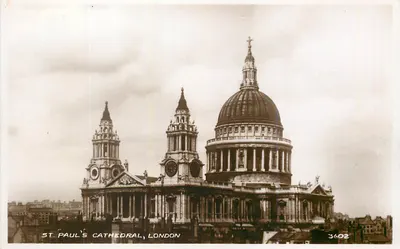 Catedral de St. Paul, Londres — Valentine's Postcard, n°3602