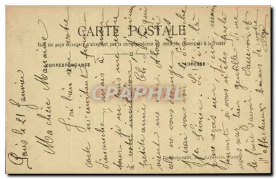 Parijs — De Leeuw van Belfort — T.M.K. n°62 — Achterkant
