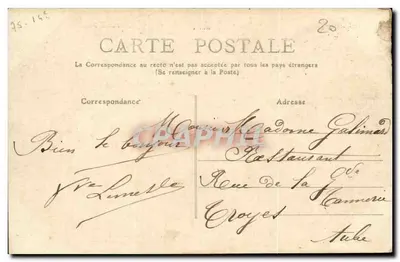 Lion de Belfort — Place Denfert-Rochereau (XIVe arr.) — C.H. LECTIOn F. ELEURY — Rewers