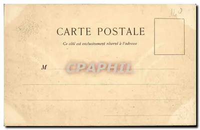 París, XIV° arr. — El León de Belfort — G. A. D. París — Reverso