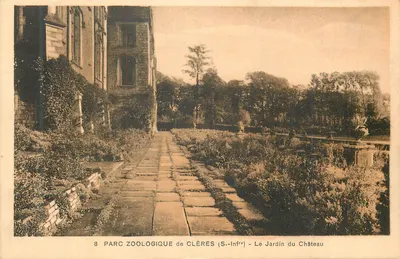 Clères (S.-Infre) — O Jardim do Castelo — Parque Zoológico