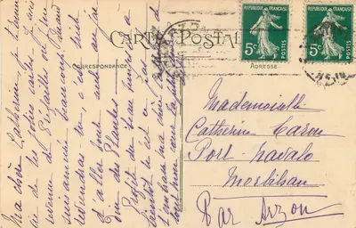 NANTES — Sob os Quinconces do Cours Saint-Pierre — Coleção F. Chapeau, Nantes, 2º milênio — Verso