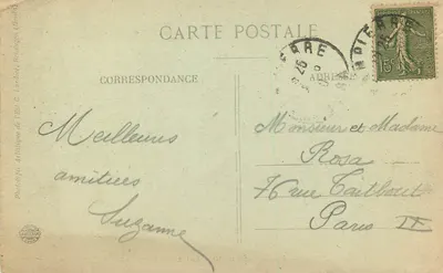 Besançon — Faubourg Rivotte — Wejście do kanału pod Citadelą — C-L-B — Rewers