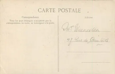 La Roche-sur-Yon (Vendée) — Wnętrze kościoła — Lib. Poupin, Mortagne, nr 521 — Rewers