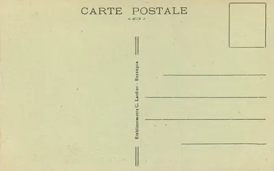 NANCY — Interior da Catedral — Editor C. Lardier, n° 152 — Verso